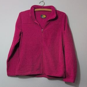 Bass Pro Shops Women's Magenta Fleece Zip Jacket